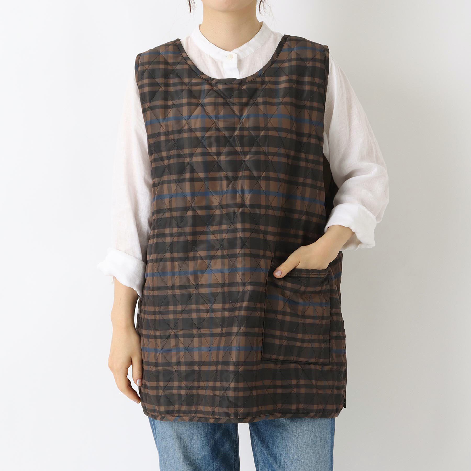 212 KITCHEN STORE「オリバー キルトショートタブリエ BR」|食器・キッチングッズ|その他