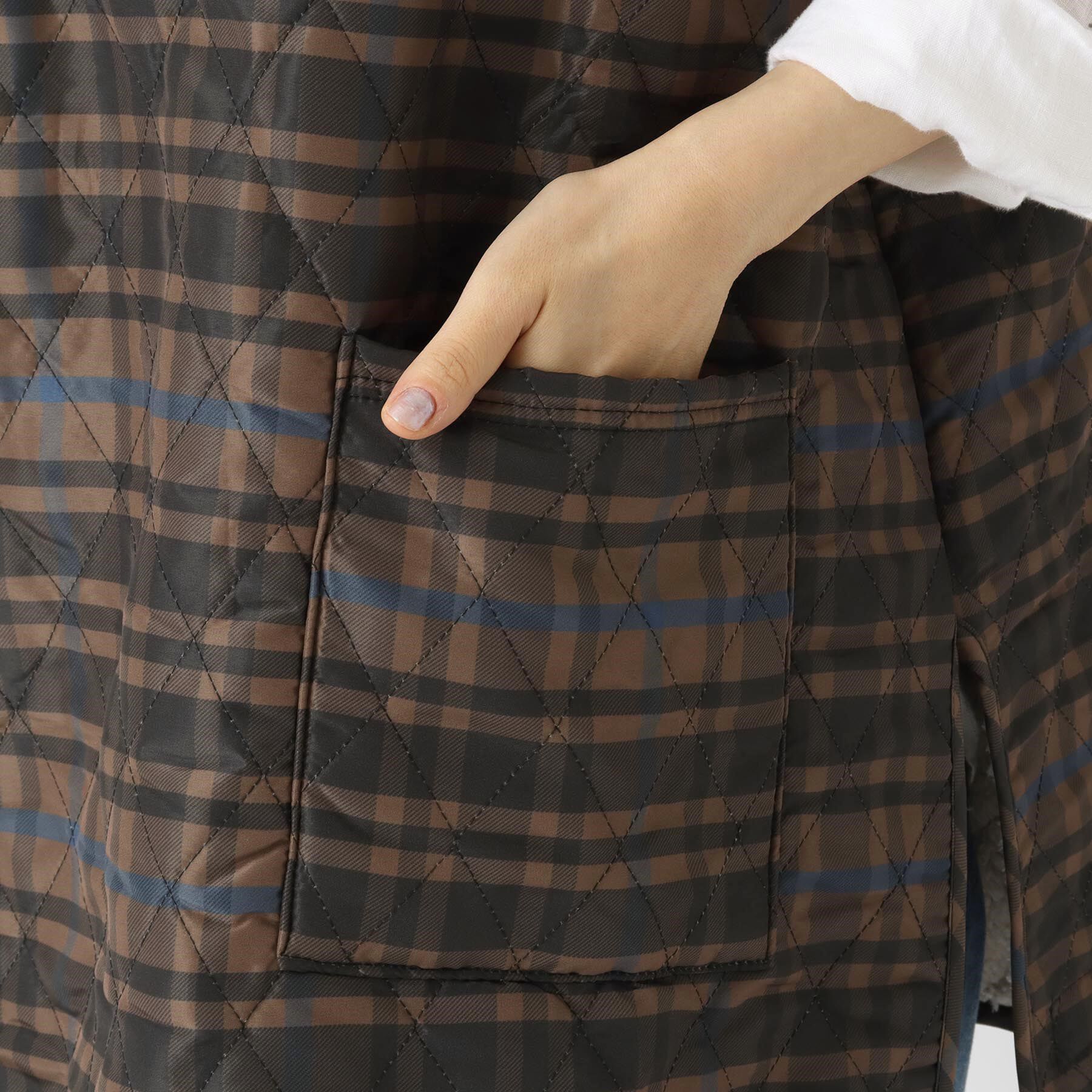 212 KITCHEN STORE「オリバー キルトショートタブリエ BR」|食器・キッチングッズ|