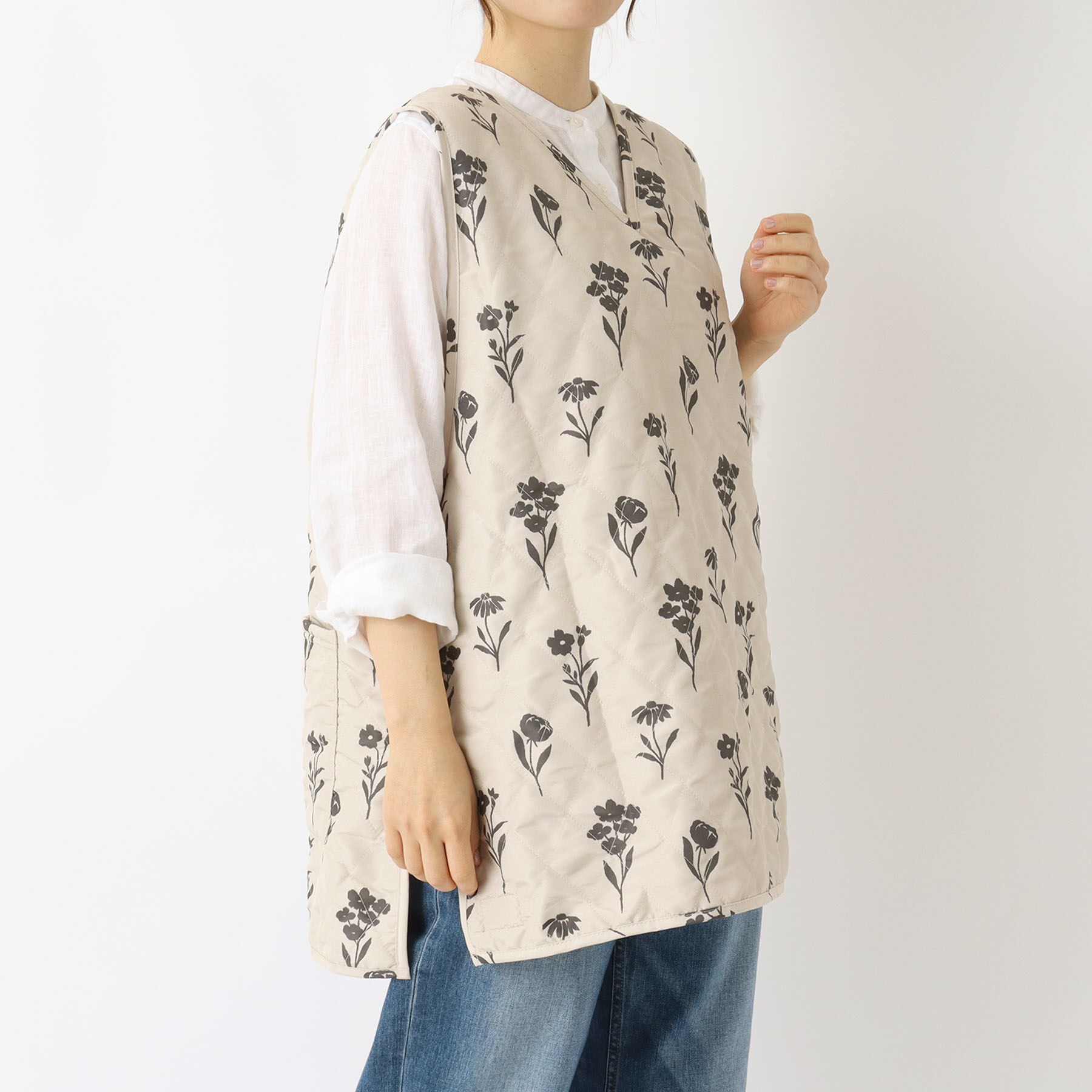 212 KITCHEN STORE「ルナ キルトショートタブリエ BE」|食器・キッチングッズ|