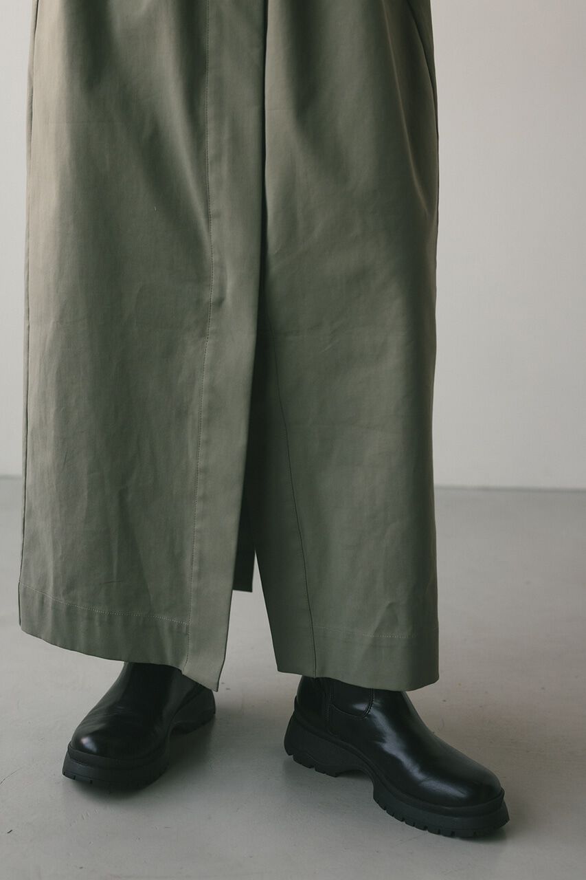 STYLEMIXER「ワイドギャザージャンスカ」|ワンピース|