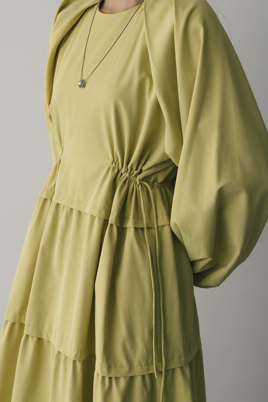 STYLEMIXER「ウエストドロストティアードワンピース」|ワンピース|