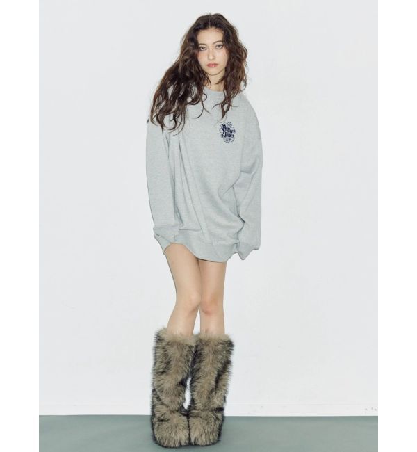 EVRIS「ファイクファーモンスターブーツ」|ロングブーツ|