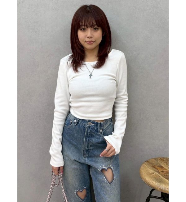 EVRIS「MARBLE CROSS MOTIF ネックレス」|ネックレス|