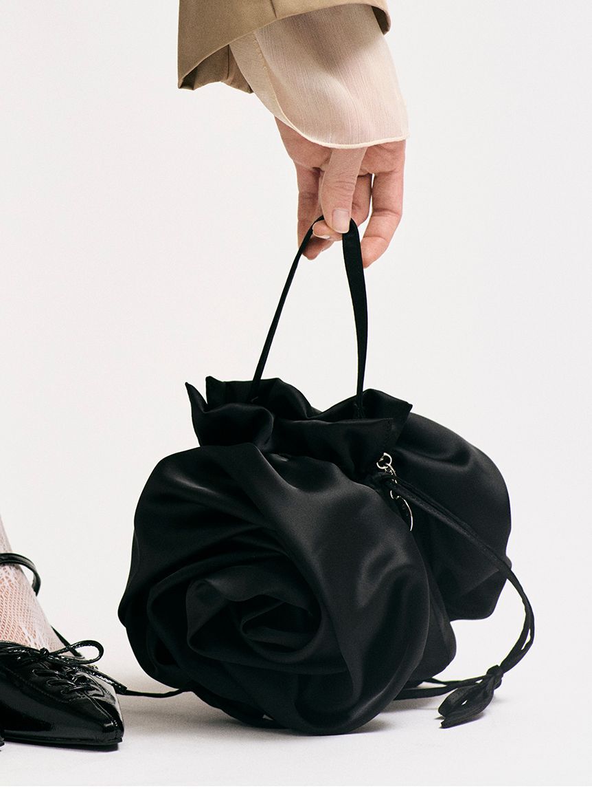 LILY BROWN「[L.B CANDY STOCK]3Dフラワーバッグ」|ハンドバッグ|