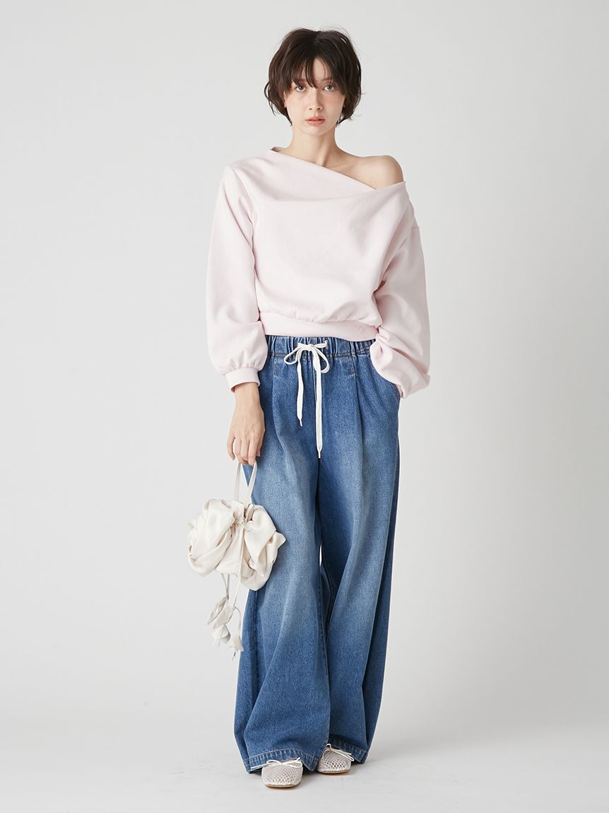 LILY BROWN「[L.B CANDY STOCK]3Dフラワーバッグ」|ハンドバッグ|