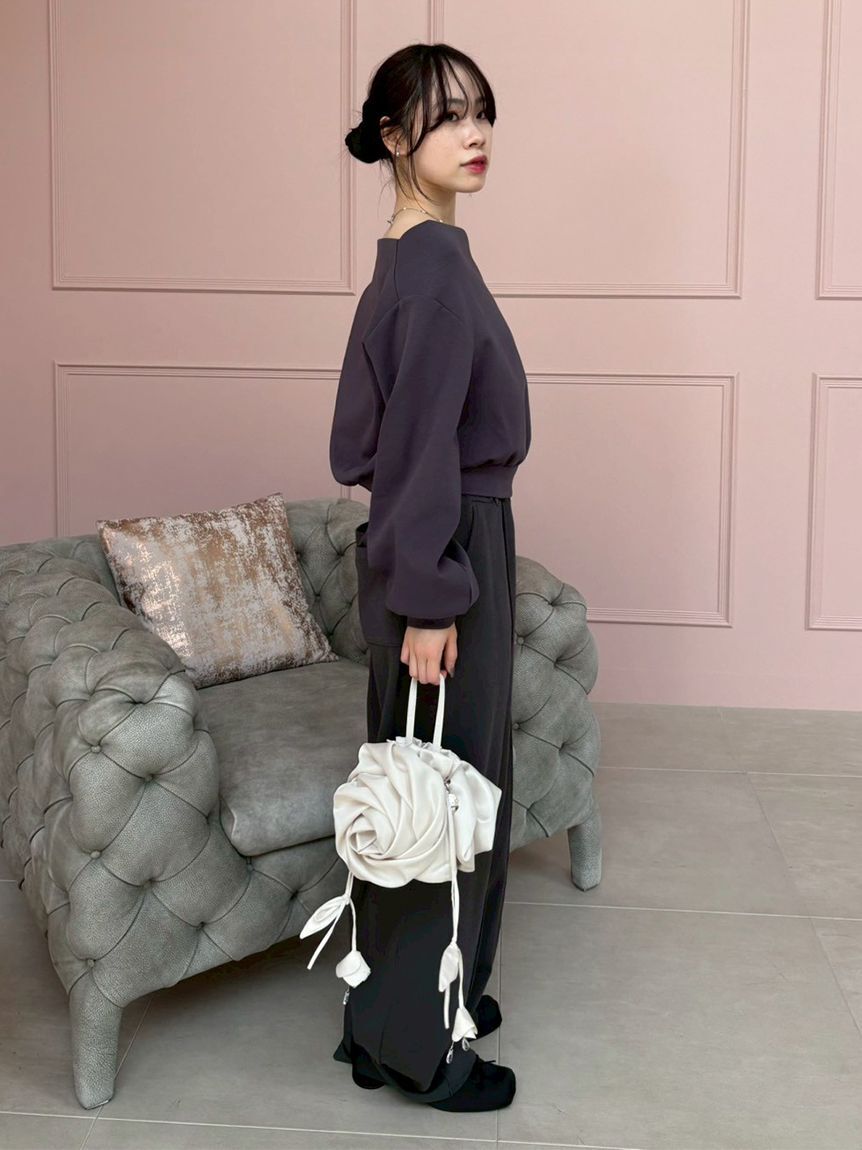 LILY BROWN「[L.B CANDY STOCK]3Dフラワーバッグ」|ハンドバッグ|