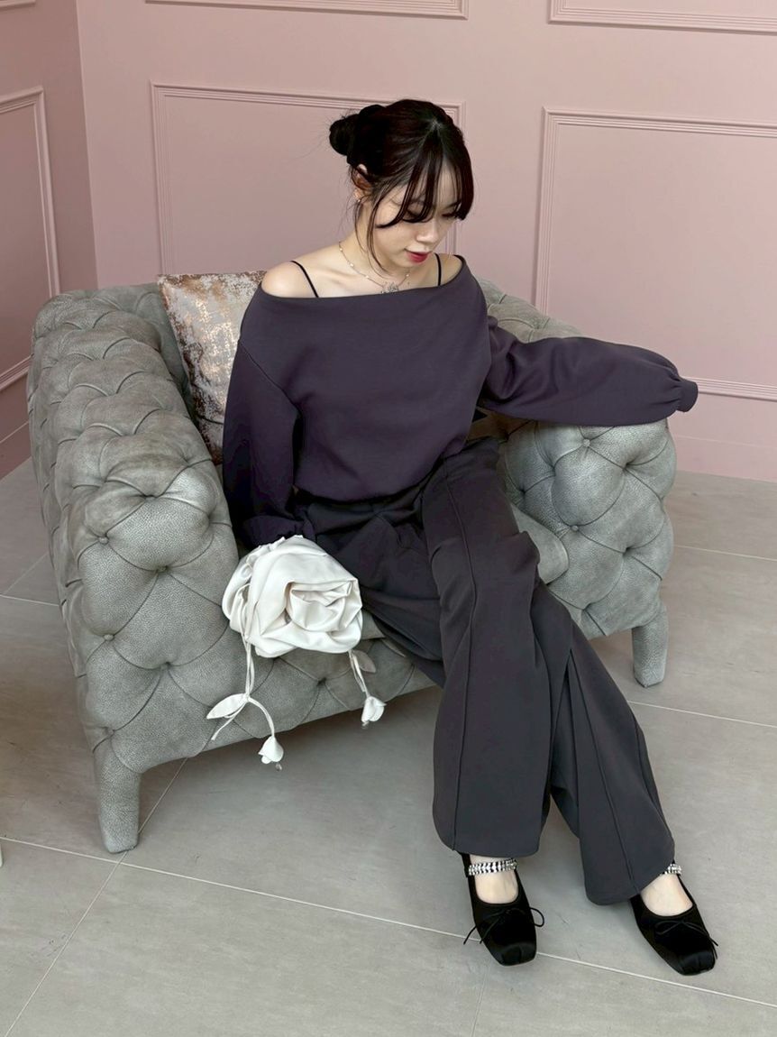 LILY BROWN「[L.B CANDY STOCK]3Dフラワーバッグ」|ハンドバッグ|