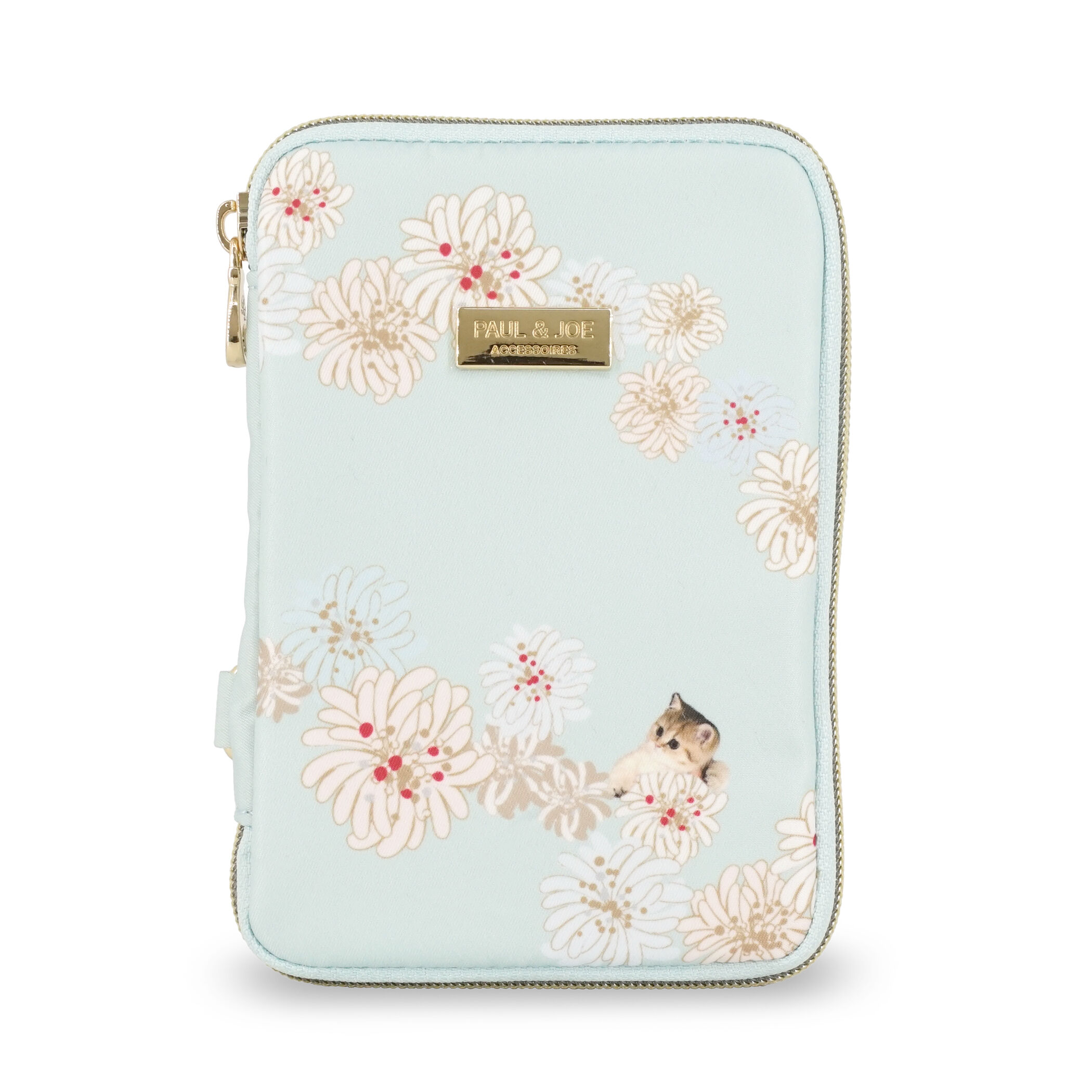 PAUL&JOE「マルチポーチ／クリザンテーム＆ヌネット／２６ＳＳ」|ポーチ|ミント