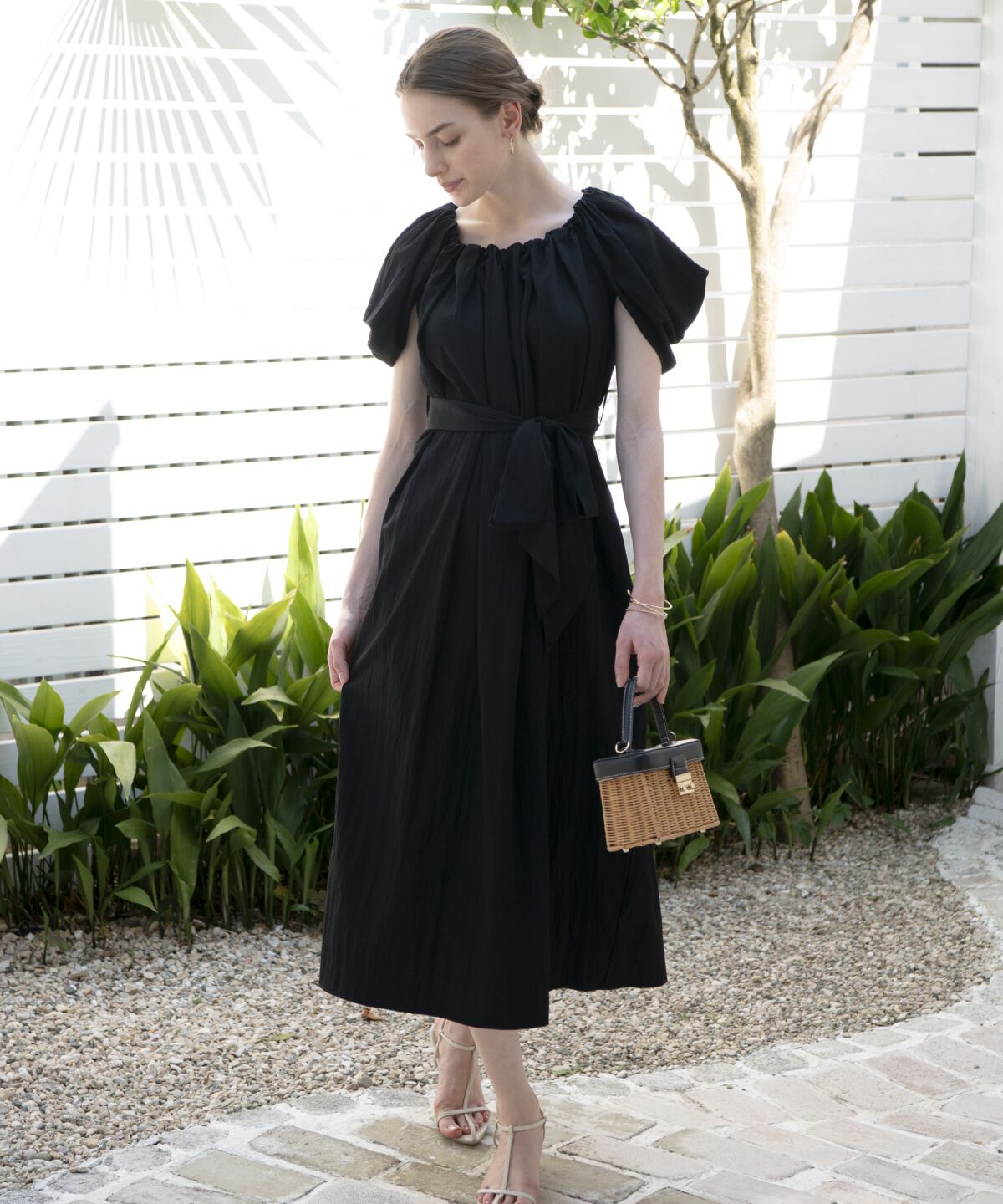 アンドクチュール「ケープスリーブワンピース」|ワンピース|