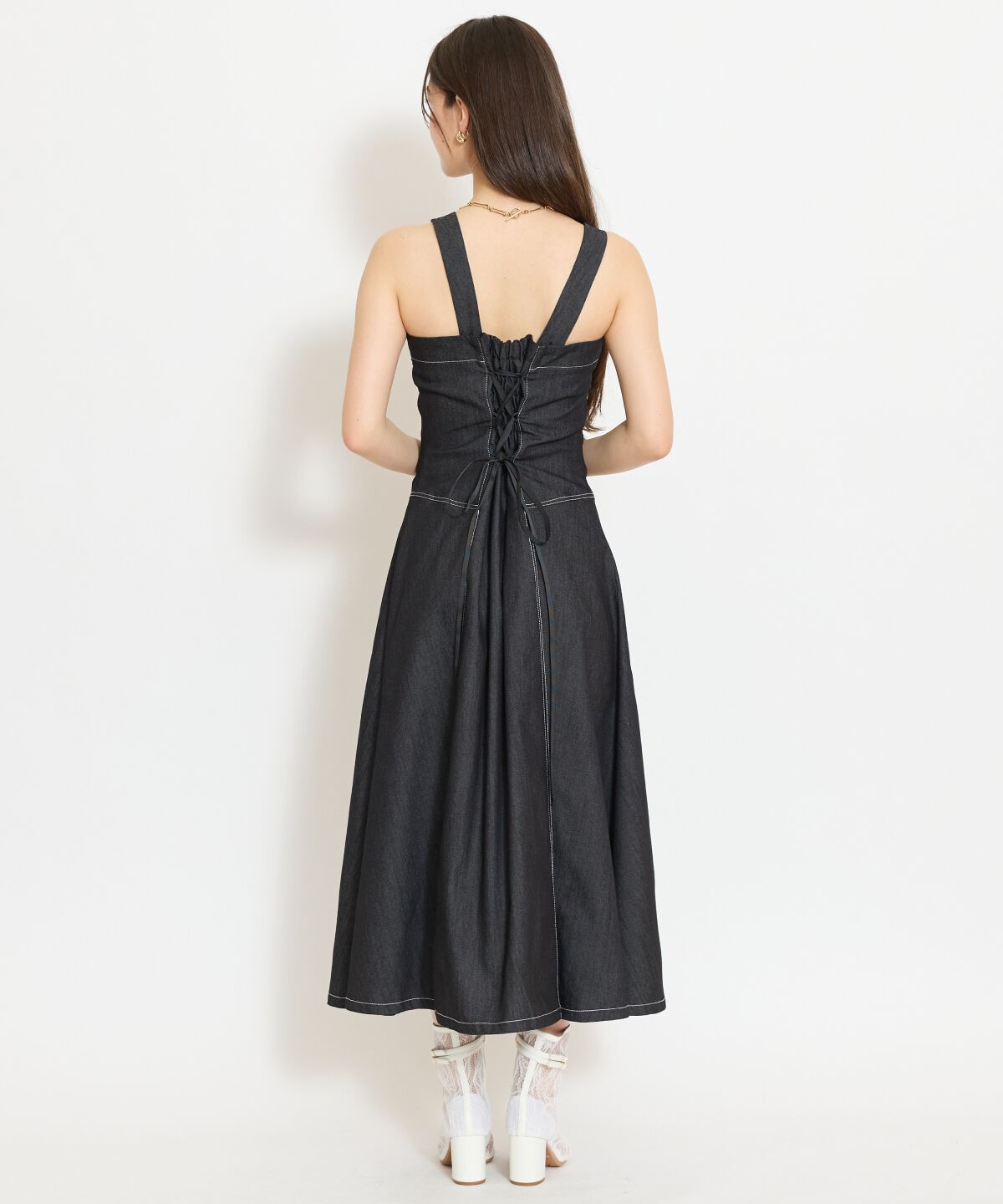 WILLSELECTION「ステッチデザインフロントZIPワンピース」|ワンピース|