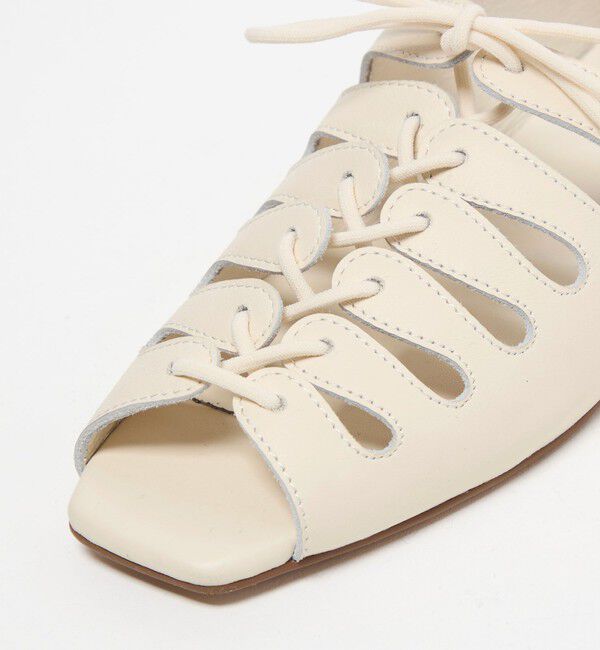 ODETTE E ODILE「ギリーオープントゥ フラット10&uarr;」|パンプス|