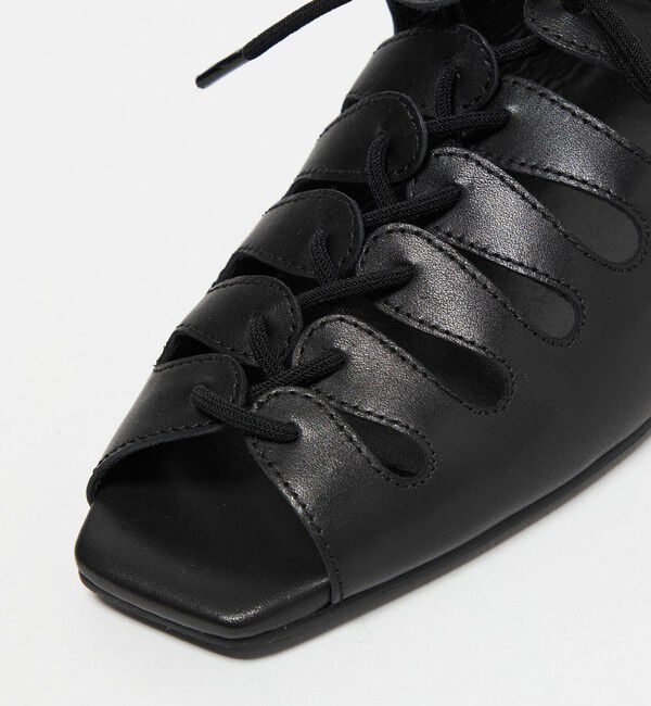 ODETTE E ODILE「ギリーオープントゥ フラット10&uarr;」|パンプス|