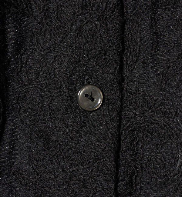 UNITED ARROWS「エンブロイダリー シアー シャツ」|シャツ・ブラウス|