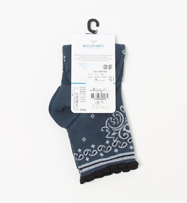 UNITED ARROWS「＜BLEU FORET＞BANDANA ソックス」|ソックス|