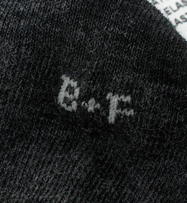 UNITED ARROWS「＜BLEU FORET＞CTN VEL クルー ソックス」|ソックス|