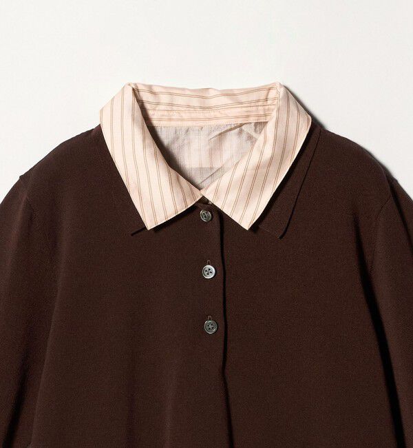 UNITED ARROWS「ポロコンビ 4WAY ニット ‐ウォッシャブル‐」|ニット・セーター|