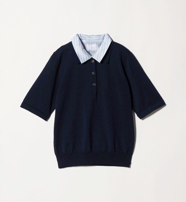 UNITED ARROWS「ポロコンビ 4WAY ニット ‐ウォッシャブル‐」|ニット・セーター|