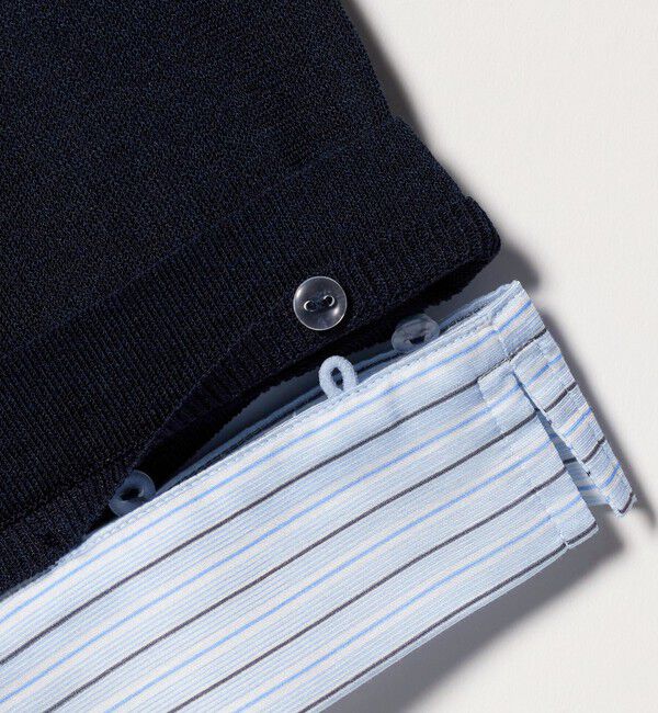 UNITED ARROWS「ポロコンビ 4WAY ニット ‐ウォッシャブル‐」|ニット・セーター|