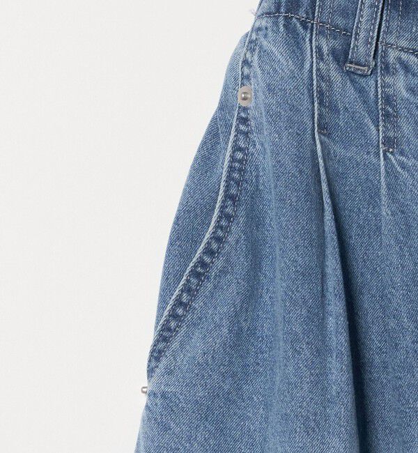 UNITED ARROWS green label relaxing「【WEB限定】＜at ease＞カーブ デニム パンツ」|デニム|