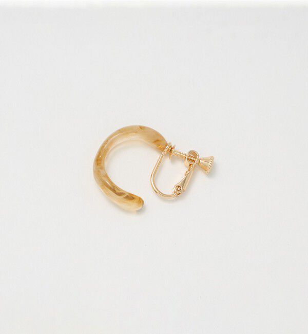 UNITED ARROWS green label relaxing「マーブル イヤリング」|イヤリング|