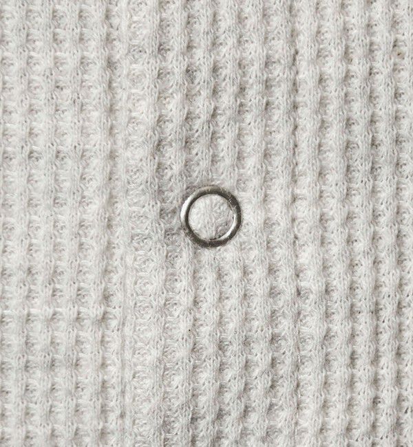 UNITED ARROWS green label relaxing「【WEB限定】＜at ease＞ワッフル ヘンリーネック 5分袖 カットソー」|Tシャツ・カットソー|