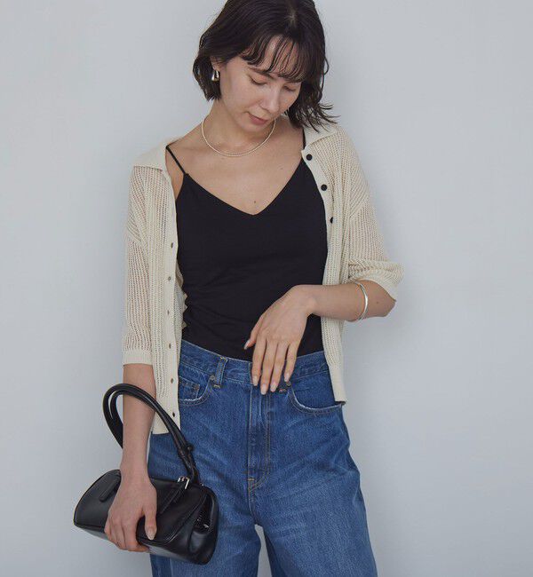 UNITED ARROWS green label relaxing「Vネックキャミソール」|キャミソール|