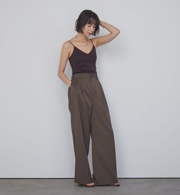 UNITED ARROWS green label relaxing「Vネックキャミソール」|キャミソール|