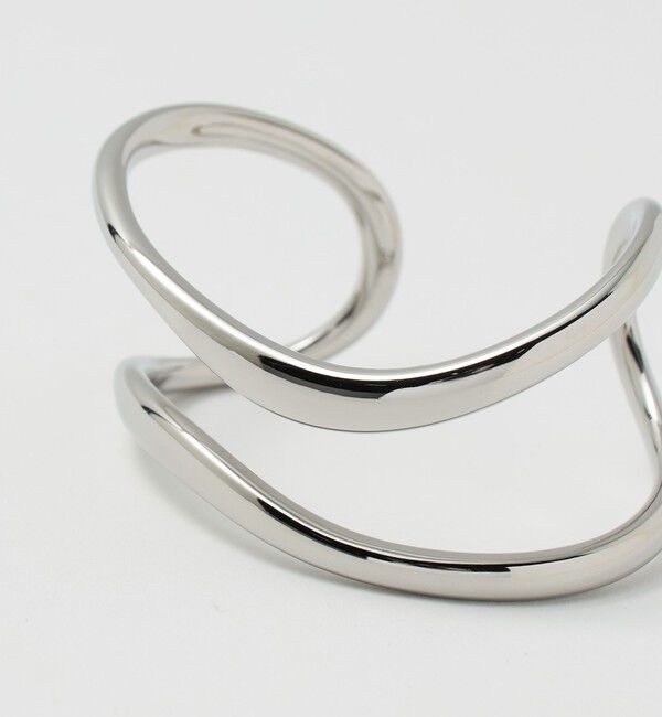 UNITED ARROWS green label relaxing「ダブルライン バングル」|ブレスレット・バングル|