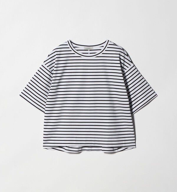 UNITED ARROWS green label relaxing「クロップド ポンチ Tシャツ」|Tシャツ・カットソー|