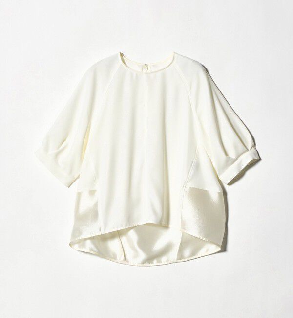 UNITED ARROWS green label relaxing「［size SHORTあり］fleurie(フルリー) フォルム ショートスリーブ ブラウス」|シャツ・ブラウス|