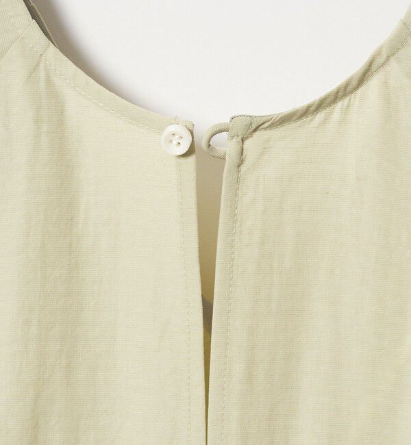 EMMEL REFINES「＜EMMEL REFINES＞EM フラワーシシュウ キリカエ ギャザー ワンピース」|ワンピース|