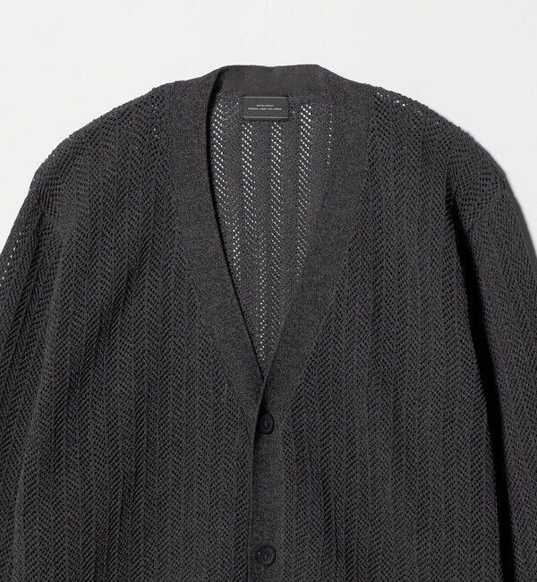 UNITED ARROWS green label relaxing「ミックス メランジ メッシュ カーディガン」|カーディガン|
