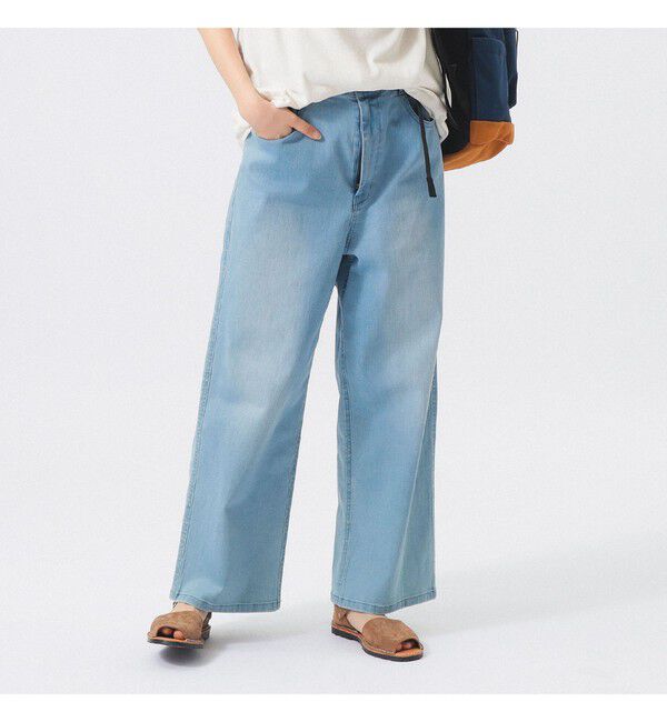 BEAMSBOY「【別注】Gramicci / 5ポケット ワイド デニム ＜着回し力抜群＞」|チノ|