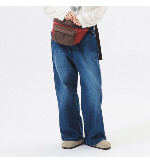 BEAMSBOY「【別注】Gramicci / 5ポケット ワイド デニム ＜着回し力抜群＞」|チノ|