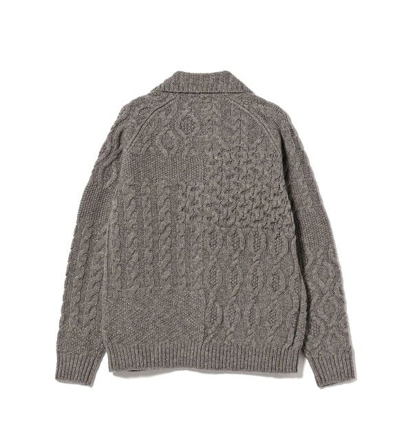 BEAMS PLUS「BEAMS PLUS / Cardigan Alan Patchwork」|カーディガン|
