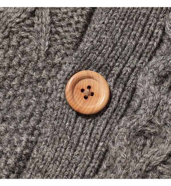 BEAMS PLUS「BEAMS PLUS / Cardigan Alan Patchwork」|カーディガン|