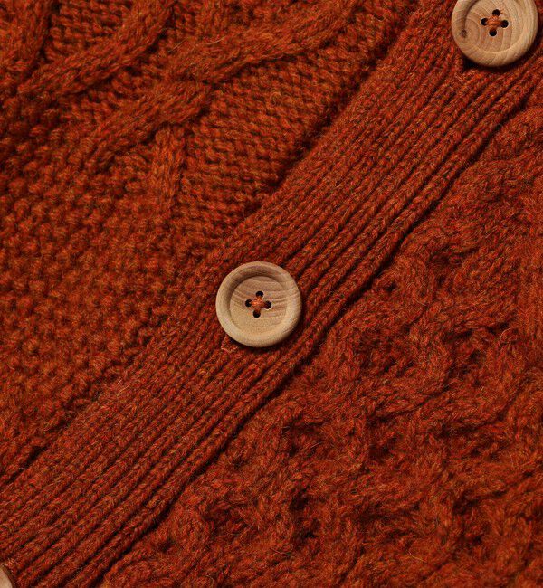 BEAMS PLUS「BEAMS PLUS / Cardigan Alan Patchwork」|カーディガン|