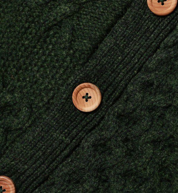 BEAMS PLUS「BEAMS PLUS / Cardigan Alan Patchwork」|カーディガン|