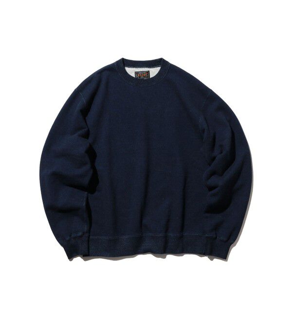 BEAMS PLUS「クルーネック スウェット インディゴ」|スウェット・ジャージ|INDIGO