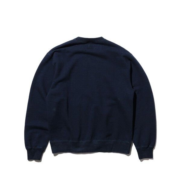 BEAMS PLUS「クルーネック スウェット インディゴ」|スウェット・ジャージ|