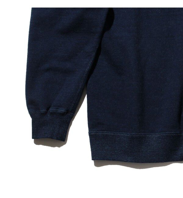 BEAMS PLUS「クルーネック スウェット インディゴ」|スウェット・ジャージ|