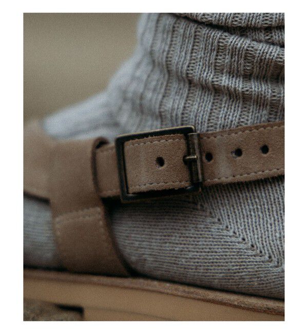 BEAMS PLUS「KOVALAM / 別注 X-STRAP SANDAL SUEDE」|サンダル|