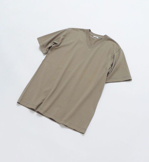 SHIPS「SHIPS: 抗菌・防臭 NANO-FINE（R） コットン Vネック Tシャツ」|Tシャツ・カットソー|