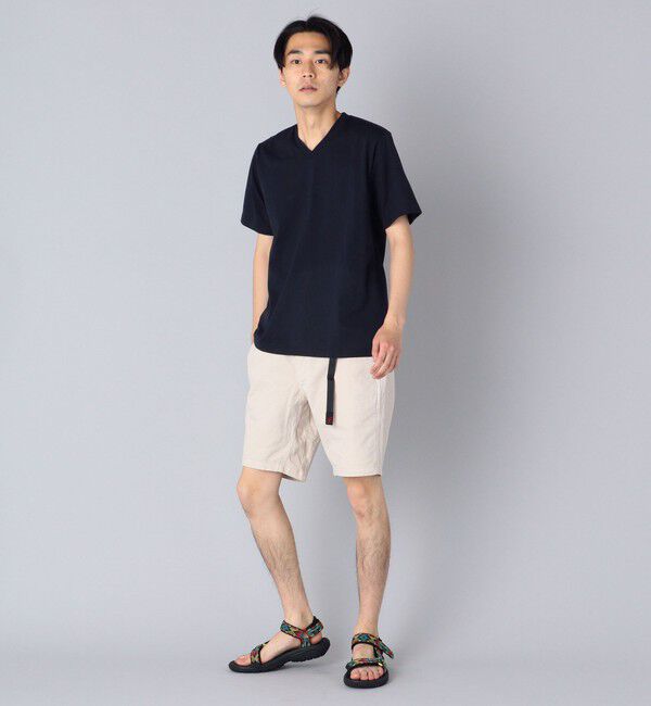 SHIPS「SHIPS: 抗菌・防臭 NANO-FINE（R） コットン Vネック Tシャツ」|Tシャツ・カットソー|