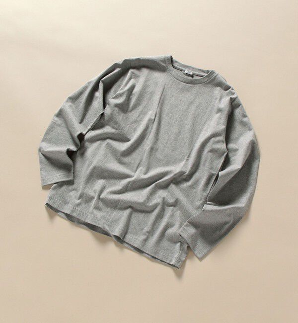 SHIPS「SHIPS: 抗菌・防臭 NANO-FINE(R) ハイゲージ クルーネック Tシャツ (ロンT)」|Tシャツ・カットソー|