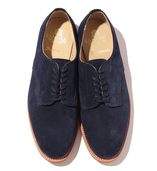 SHIPS「【SHIPS EXCLUSIVE】Southwick: SANDERS Navy Suede Officer Shoe」|その他|