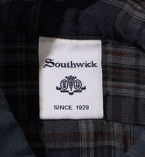 SHIPS「Southwick Gate Label: リネン ボタンダウン プルオーバーシャツ S/S」|シャツ・ブラウス|