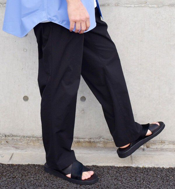 SHIPS any「SHIPS any: 〈撥水・軽量〉SOLOTEX(R) シアサッカー セミワイド イージーパンツ◆」|チノ|