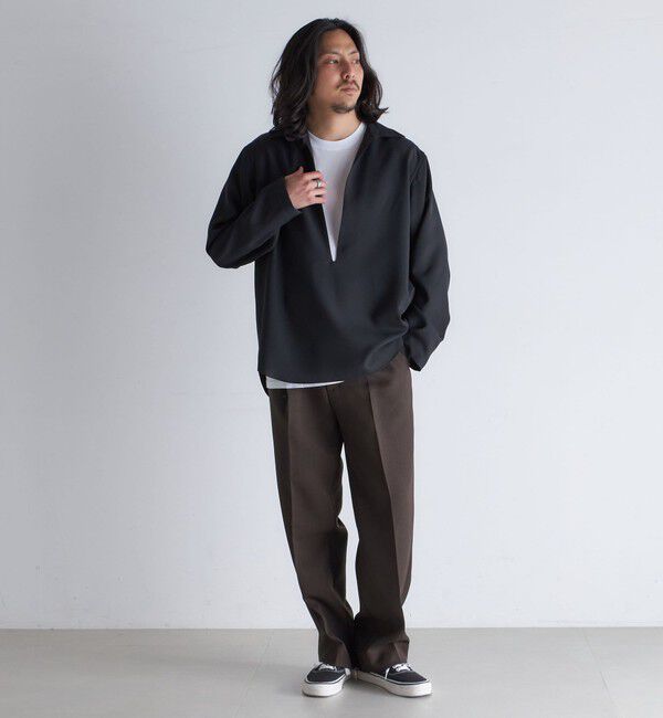 SHIPS「SHIPS: ドライタッチ スキッパー シャツ プルオーバー」|シャツ・ブラウス|