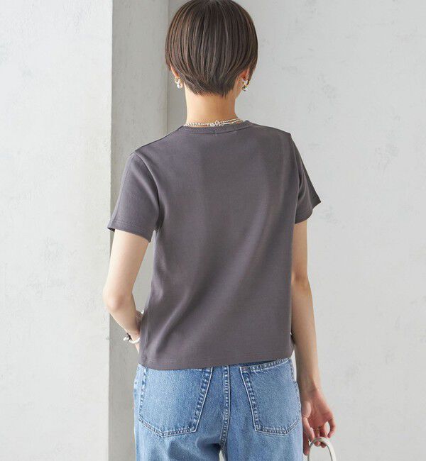 SHIPS for women「《一部追加予約》オーガニック コットン スムース TEE」|Tシャツ・カットソー|